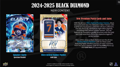 2024-25 Upper Deck Black Diamond Hockey Hobby, Box