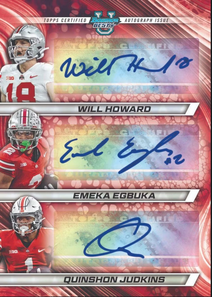 2024 Bowman University Best Football Hobby, Pack
