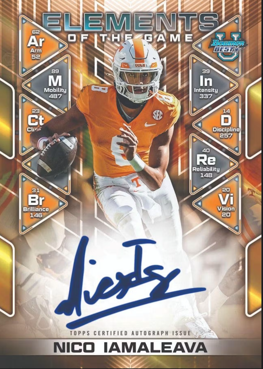 2024 Bowman University Best Football Hobby, Pack