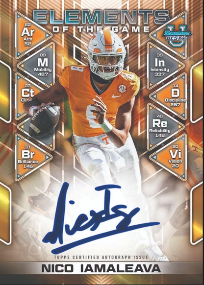 2024 Bowman University Best Football Hobby, Pack