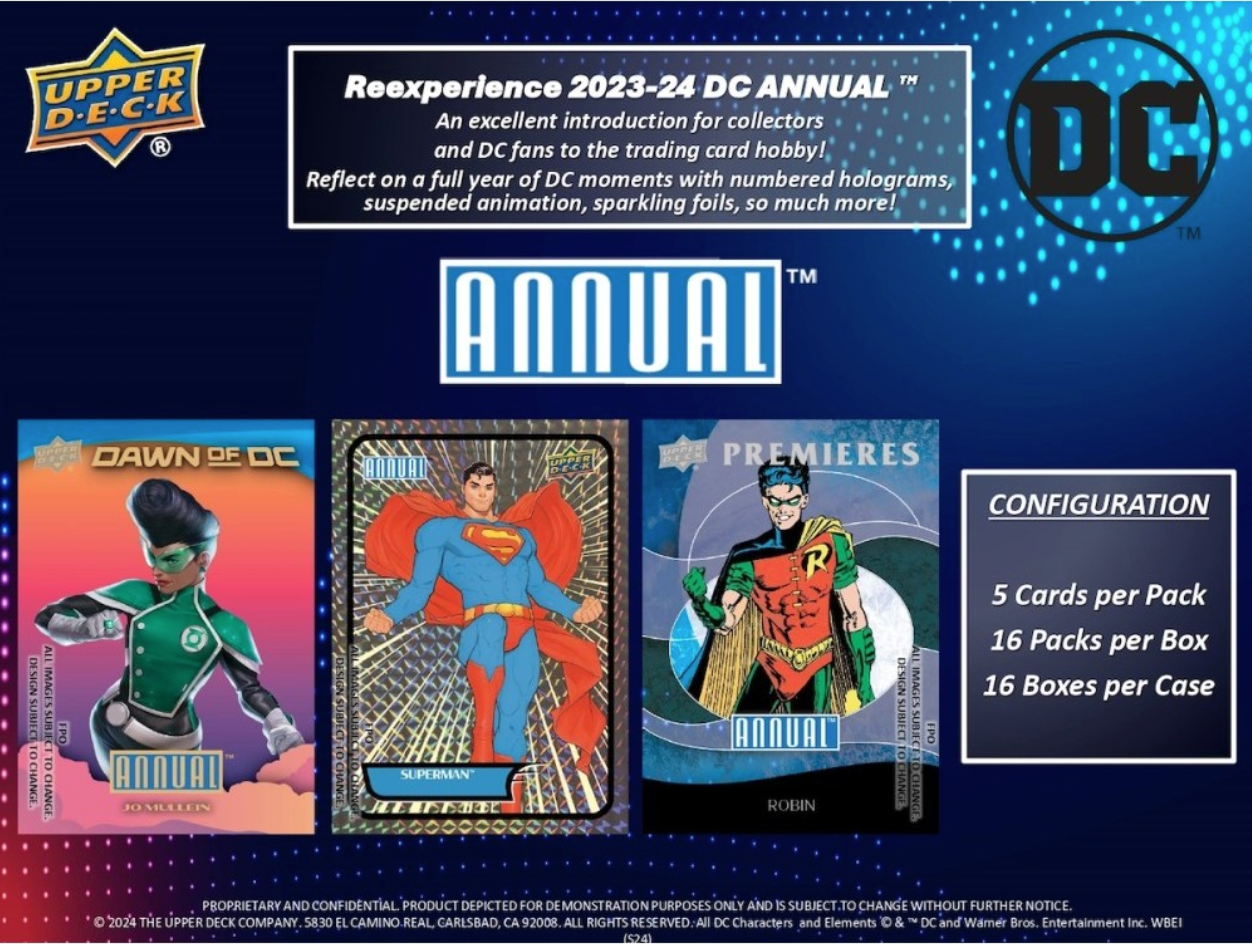 2023-24 Upper Deck DC Annual, Hobby Box