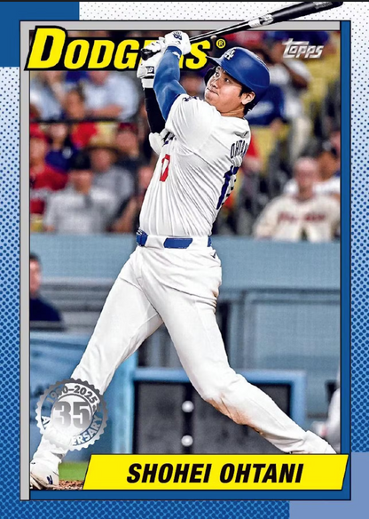 2025 Topps Series 1 Baseball Celebration Fun Mega, Box