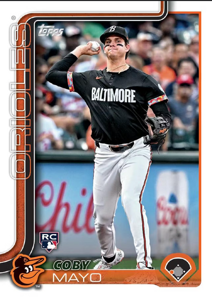 2025 Topps Series 1 Baseball Celebration Fun Mega, Box