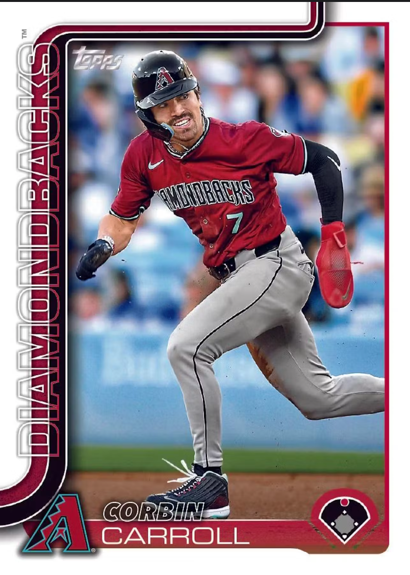 2025 Topps Series 1 Baseball Celebration Fun Mega, Box