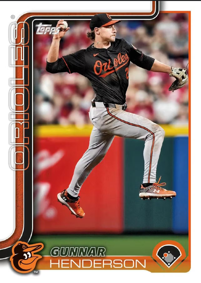 2025 Topps Series 1 Baseball Celebration Fun Mega, Box