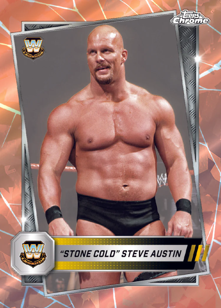 2025 Topps WWE Chrome Sapphire Edition Hobby, Box