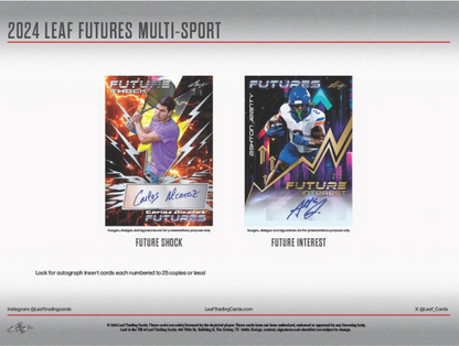 2024 Leaf Futures Multi-Sport, 20 Blaster Box Case