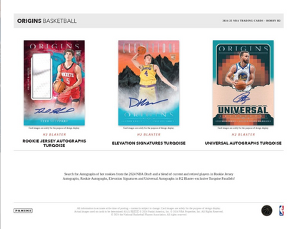 2024-25 Panini Origins Basketball H2, Pack