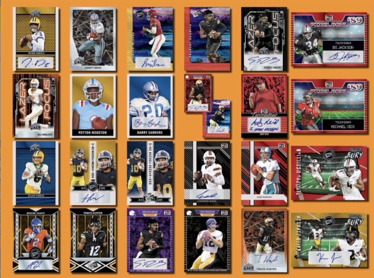 2024 Leaf Collective Football Jumbo, 8 Box Case