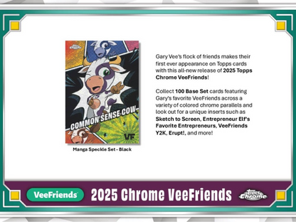 2025 Topps VeeFriends Chrome Hobby, Pack