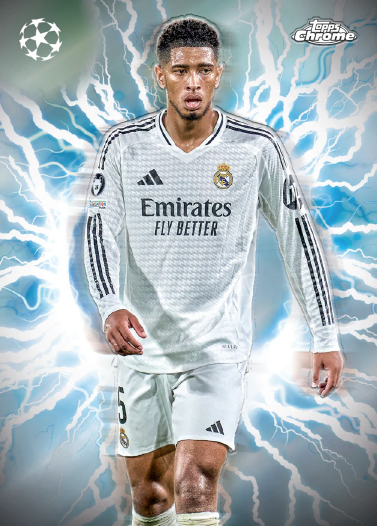 * Last Pack * 2024-25 Topps Chrome UEFA Club Competitions Soccer Hobby, Pack