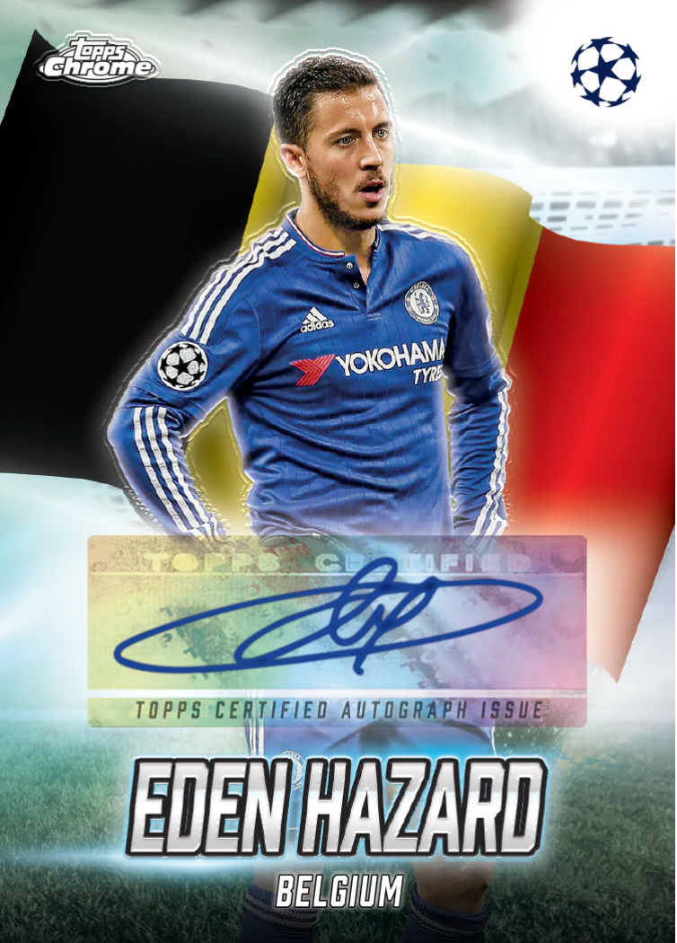 *LAST CASE* 2024-25 Topps Chrome UEFA Club Competitions Soccer Hobby, 12 Box Case