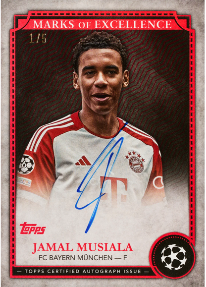 *LAST CASE* 2024-25 Topps Chrome UEFA Club Competitions Soccer Hobby, 12 Box Case