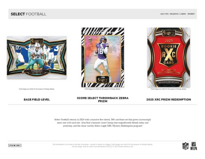 2024 Panini Select Football Hobby, Box