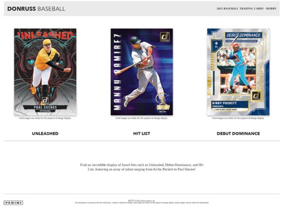 2025 Panini Donruss Baseball Hobby, Box