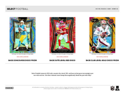 2024 Panini Select Football H2, Box