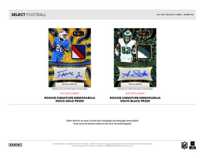 2024 Panini Select Football H2, Box