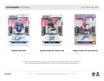 2024 Panini Contenders Football Hobby, Pack