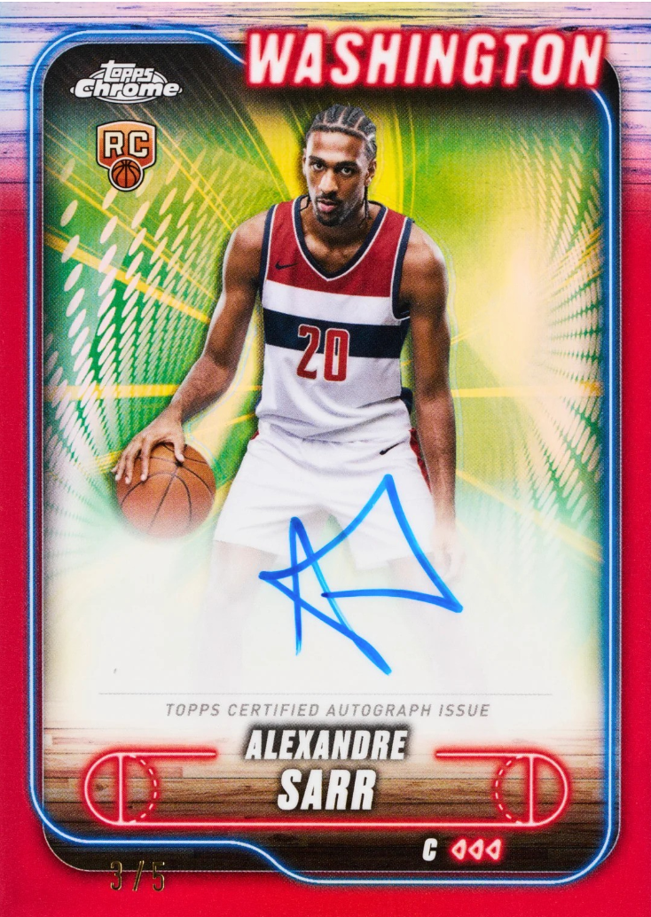 2024-25 Topps Chrome Basketball Mega, Box