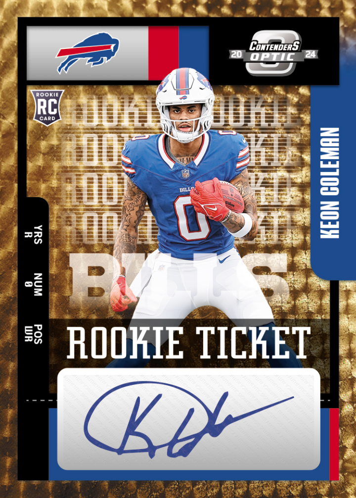 2024 Panini Contenders Optic Football Hobby, Box