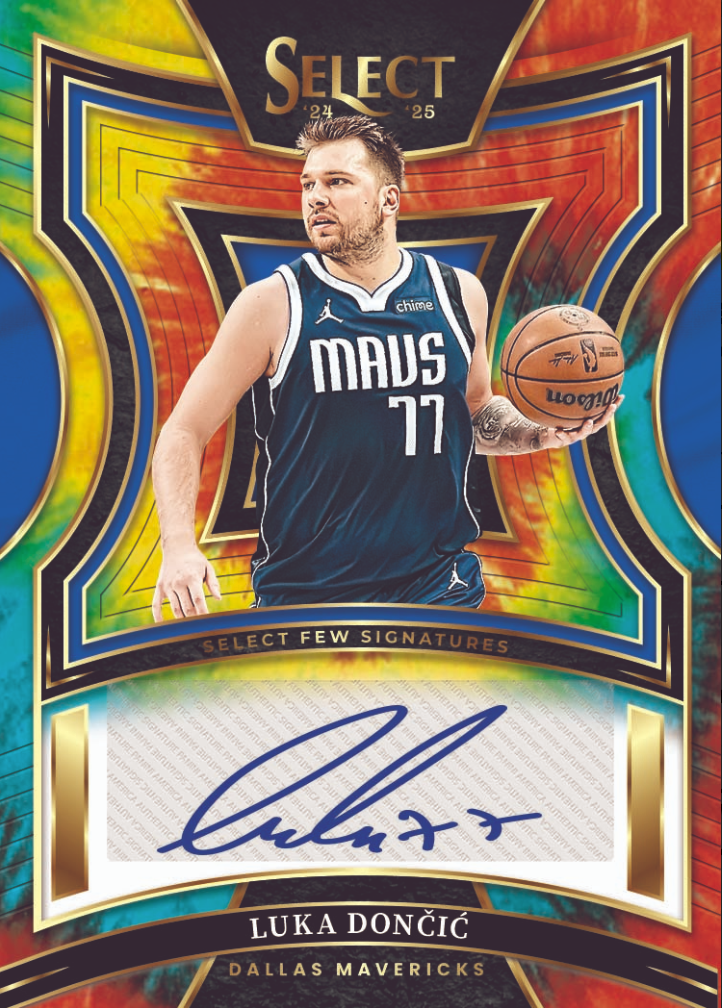 2024-25 Panini Select Basketball Hobby, Blaster Box (Green & Red Mojo)