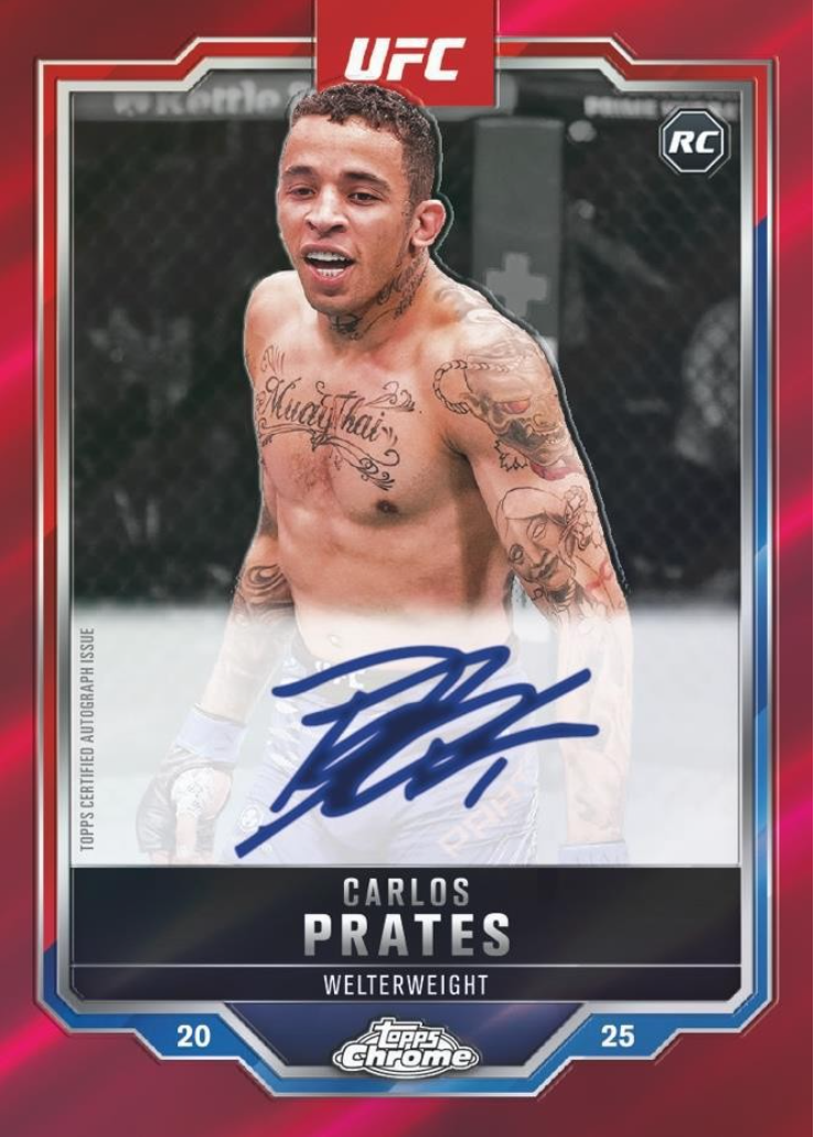 2025 Topps Chrome UFC Delight, Box