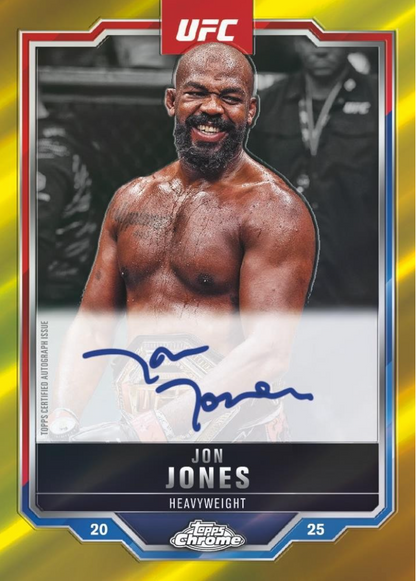 2025 Topps Chrome UFC Hobby, Pack