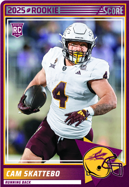 2025 Panini Score Football Hobby, 12 Box Case
