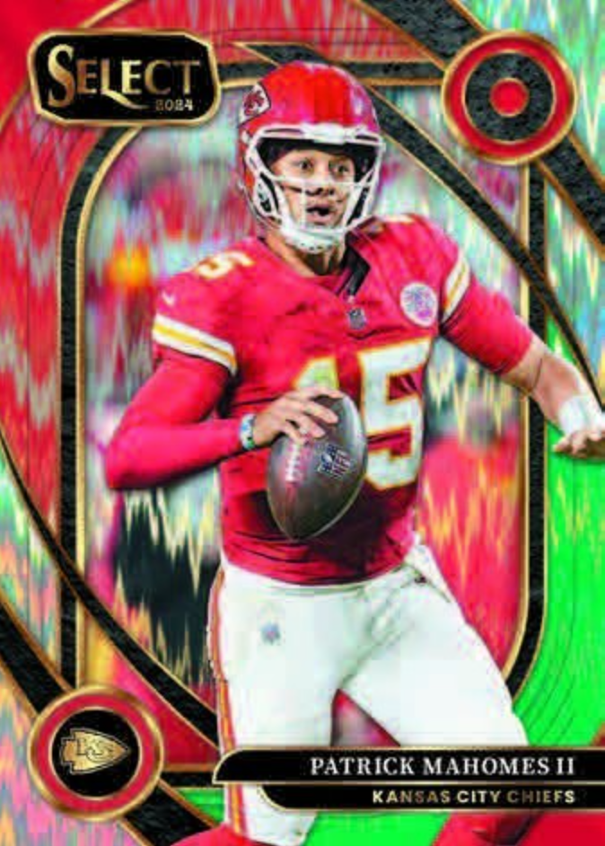 2024 Panini Select Football Hobby Mega, Box (Black & Orange Shock)