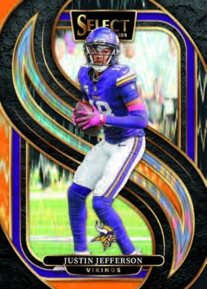 2024 Panini Select Football Hobby Mega, 20 Box Case (Black & Orange Shock)
