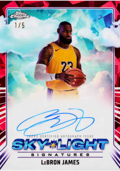 2024-25 Topps Chrome Basketball Sapphire Edition, Box