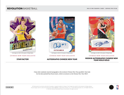 2024-25 Panini Revolution Basketball Chinese New Year, Pack