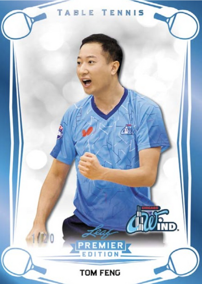 2025 Leaf Major League Table Tennis MLTT Premier Edition, Box