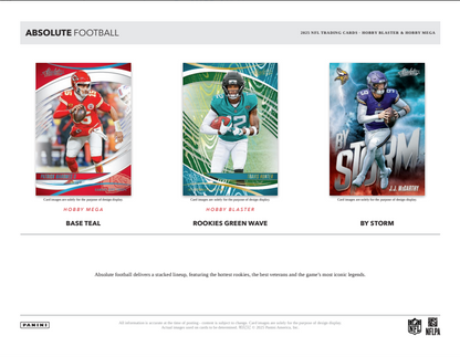 2025 Panini Absolute Football Hobby Blaster, Box