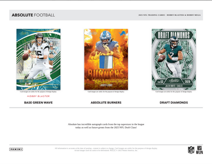 2025 Panini Absolute Football Hobby Blaster, Box