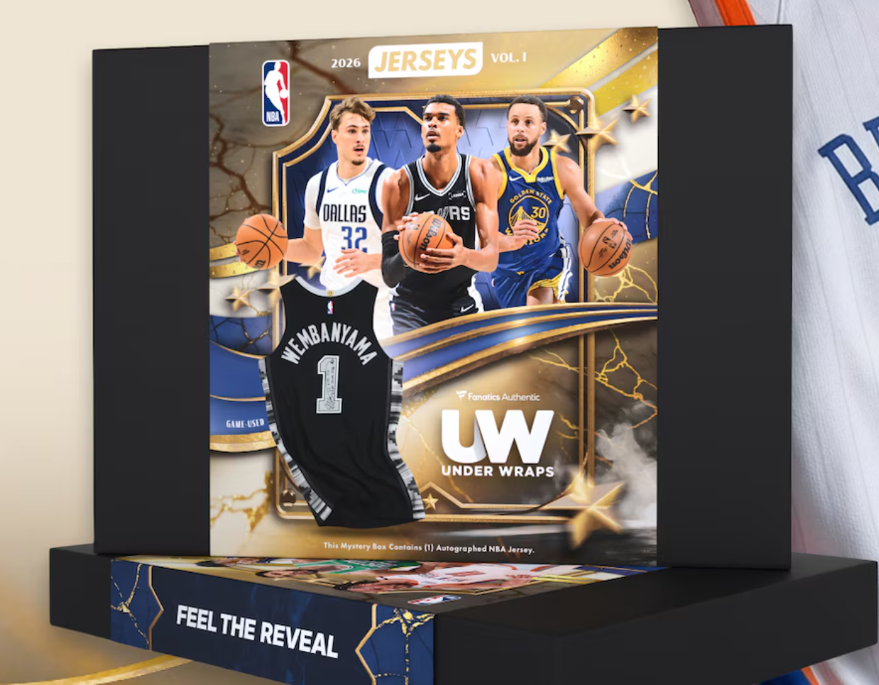 2026 Fanatics Under Wraps NBA Jersey Volume 1, Box
