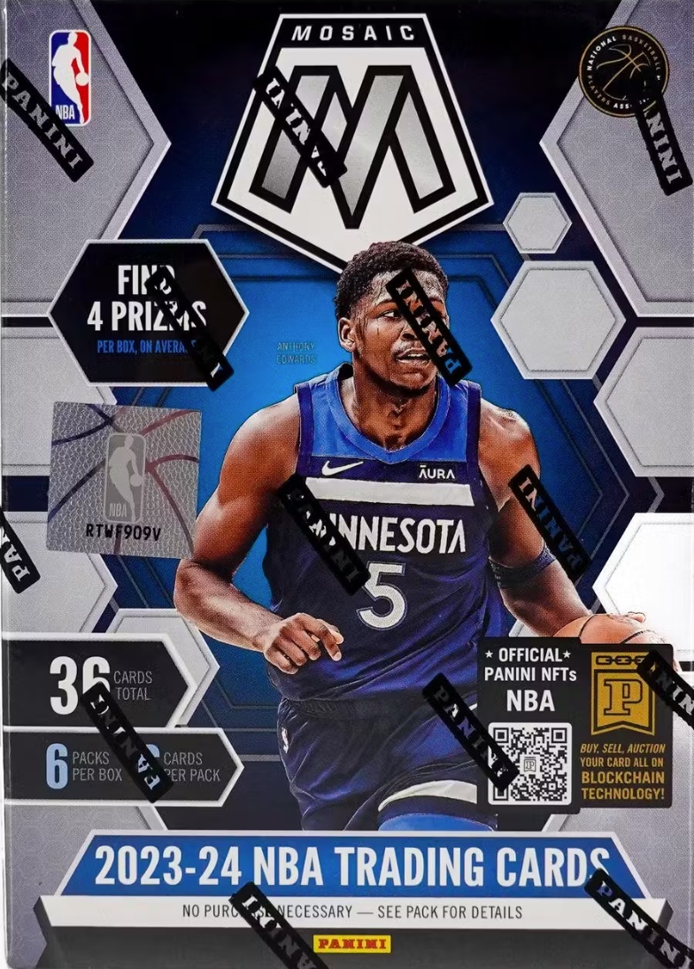 *LAST CASE* 2023-24 Panini Mosaic Basketball Blaster, 20 Box Case