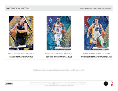 2023-24 Panini Phoenix Basketball Hobby International, Pack