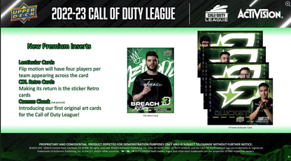 2022-23 Upper Deck Call of Duty League Hobby, Box