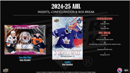 2024-25 Upper Deck AHL Hockey Hobby, Pack