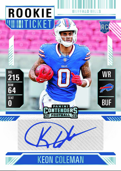 2024 Panini Contenders Football Retail, Pack