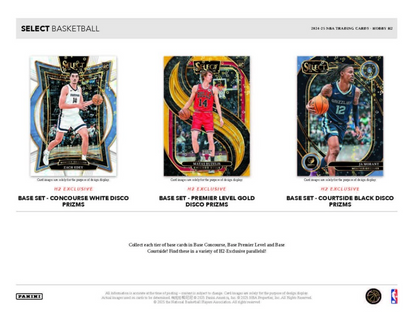 2024-25 Panini Select Basketball H2, Pack