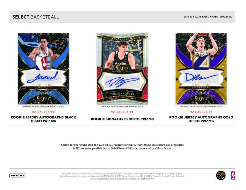 2024-25 Panini Select Basketball H2, Box