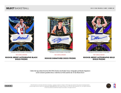 2024-25 Panini Select Basketball H2, Pack
