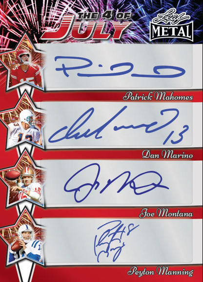 2025 Leaf Metal Independence Day Multi-Sport Hobby, Box