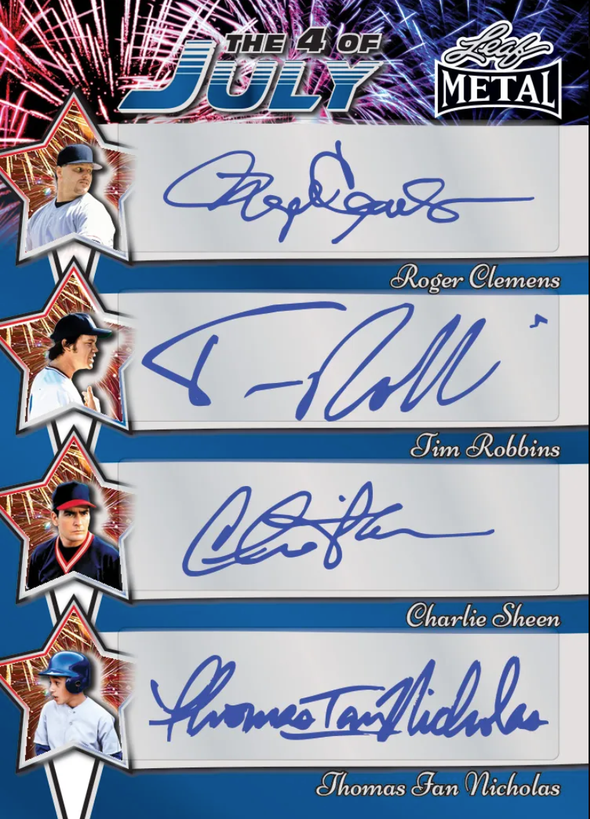 2025 Leaf Metal Independence Day Multi-Sport Hobby, 10 Box Case