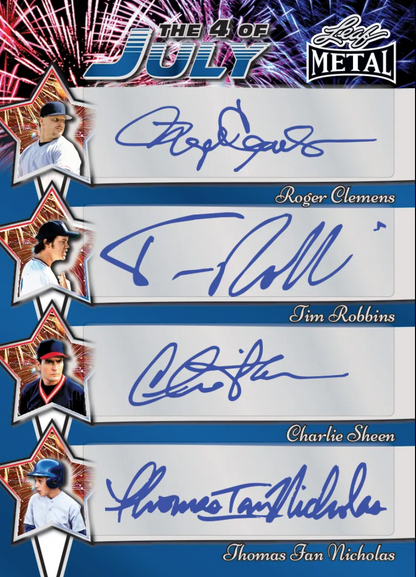 2025 Leaf Metal Independence Day Multi-Sport Hobby, 10 Box Case