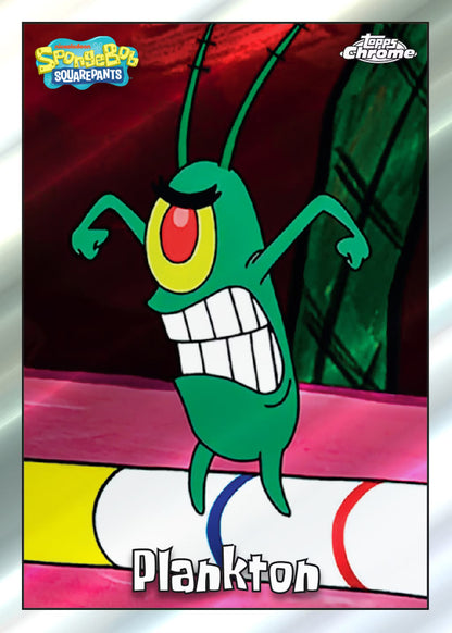 2025 Topps Chrome Spongebob Squarepants 25th Anniversary Hobby, Box