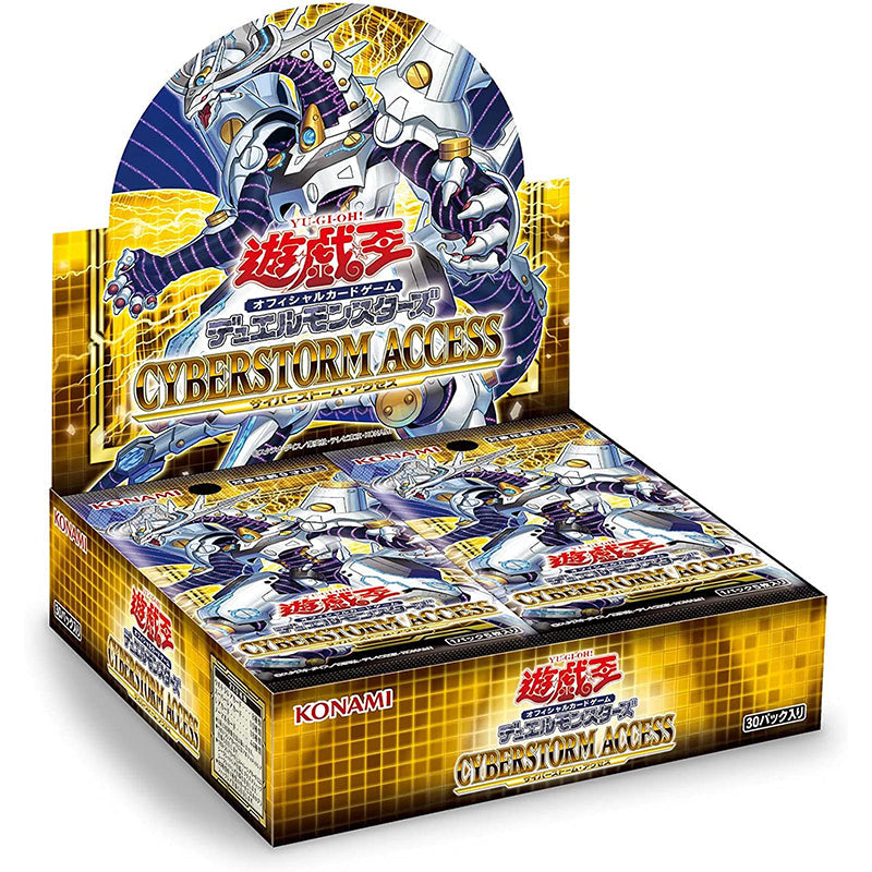Konami Yu-Gi-Oh OCG Duel Monsters CYBERSTORM ACCESS Booster BOX JAPAN OFFICIAL