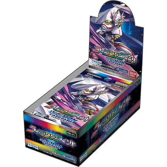 BANDAI Digimon Card Game Reboot Booster Rising Wind RB-01 BOX JAPAN ZA-431